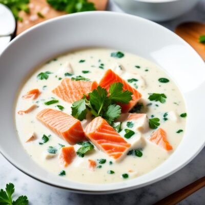 Salmon Coconut Chowder